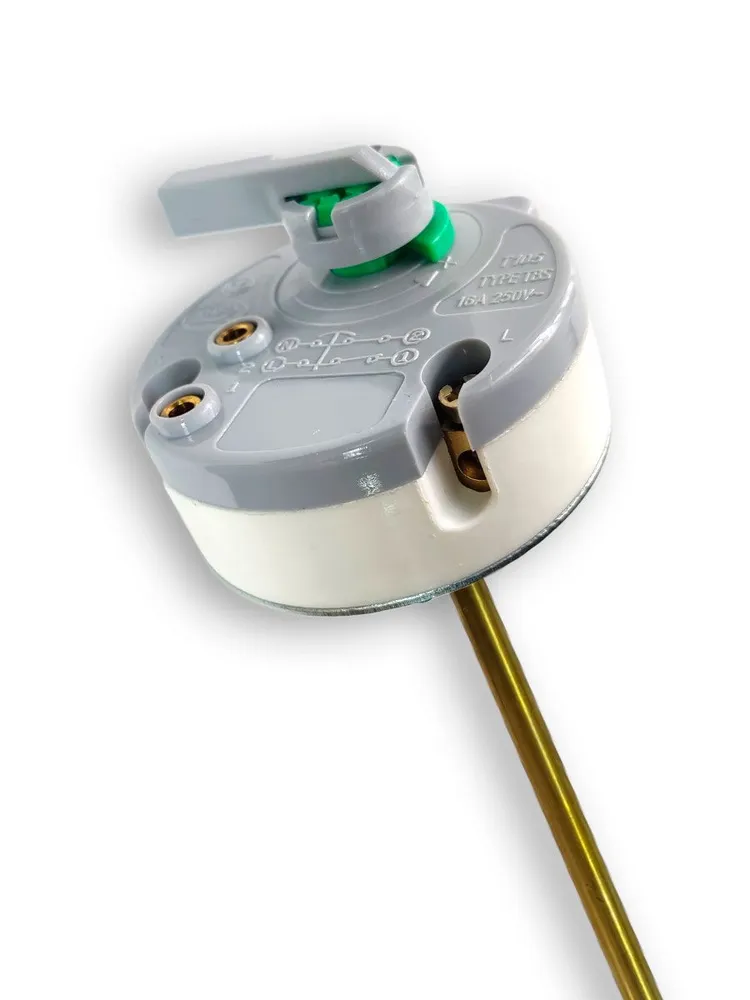 Термостат стержневой с термозащитой TBS 16A 250V F.70/S.83